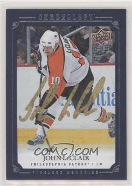 2019-20 Upper Deck Chronology - Canvas Autographs #CA-JL - John LeClair