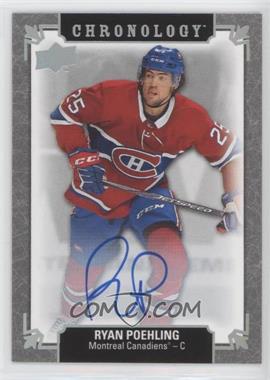 2019-20 Upper Deck Chronology - Franchise History Autographs #FH-MO-RP - Ryan Poehling