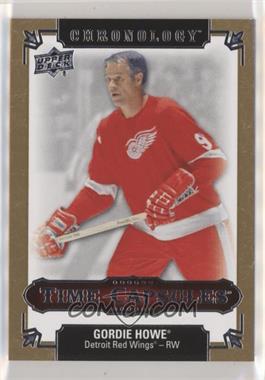 2019-20 Upper Deck Chronology - Time Capsules - Gold #TC-67 - Gordie Howe /25