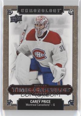 2019-20 Upper Deck Chronology - Time Capsules - Ripped #TC-75 - Carey Price