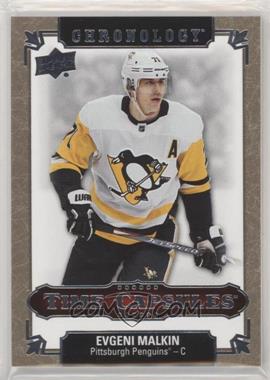 2019-20 Upper Deck Chronology - Time Capsules #TC-71 - Evgeni Malkin