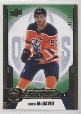 2019-20 Upper Deck Credentials - [Base] - Green #1 - Connor McDavid /99