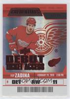 Debut Ticket Access - Filip Zadina #/99