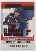 Debut Ticket Access - Mackenzie MacEachern #/99