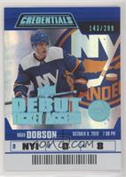 Tier 4 - Debut Ticket Access - Noah Dobson #/299