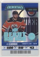 Tier 1 - Debut Ticket Access - Josh Currie #/999