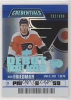 Tier 1 - Debut Ticket Access - Mark Friedman #/999