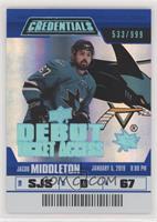 Tier 1 - Debut Ticket Access - Jacob Middleton #/999