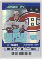 Tier 2 - Debut Ticket Access - Cale Fleury #/699