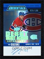 Tier 1 - Nick Suzuki #/199