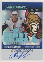 Tier 1 - Vitaly Abramov #/299