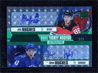 Jack Hughes, Quinn Hughes #3/3