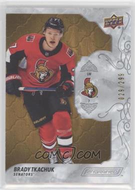 2019-20 Upper Deck Engrained - [Base] #13 - Stars - Brady Tkachuk /299