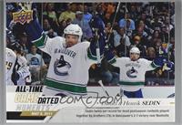 May All-Time - (May 9, 2011) - Sedins Set Record for Most Playoff Contests Play…