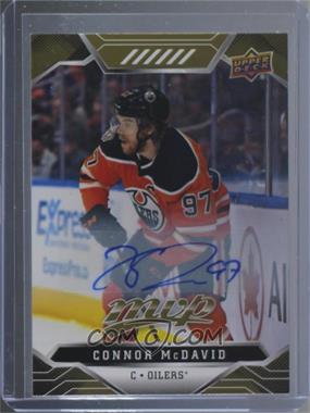 2019-20 Upper Deck MVP - [Base] - Autographs #209 - High Series - Connor McDavid