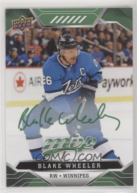 2019-20 Upper Deck MVP - [Base] - Green Script #11 - Blake Wheeler