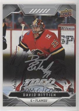 2019-20 Upper Deck MVP - [Base] - Silver Script #122 - David Rittich