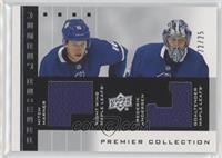 2019-20 Upper Deck Premier Update - Mitch Marner, Frederik Andersen #/25