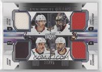 Duncan Keith, Corey Crawford, Andrew Shaw, Brent Seabrook #/25
