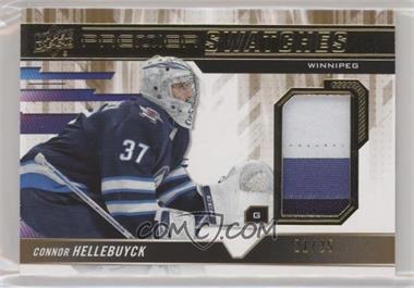 2019-20 Upper Deck Premier - Premier Swatches - Patch #PS-CH - Connor Hellebuyck /25