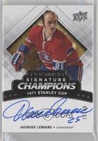 2020-21 Upper Deck Premier Update - Jacques Lemaire #/49