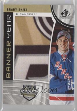 2019-20 Upper Deck SP Game Used - Banner Year - Draft 2012 #BD12-BS - Brady Skjei