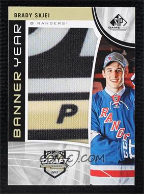 2019-20 Upper Deck SP Game Used - Banner Year - Draft 2012 #BD12-BS - Brady Skjei