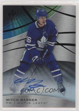 2019-20 Upper Deck SP Game Used - [Base] - Black Rainbow #16 - Auto - Mitch Marner /5