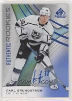 Authentic Rookies - Carl Grundstrom