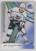 Authentic Rookies - Carl Grundstrom