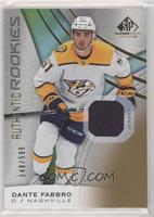 Authentic Rookies - Dante Fabbro #/599