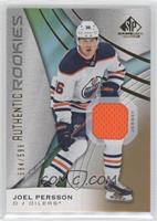 Authentic Rookies - Joel Persson #/599