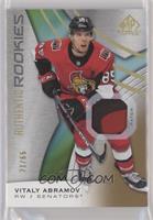 Authentic Rookies - Vitaly Abramov #/65