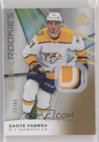 Authentic Rookies - Dante Fabbro #/65