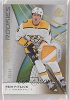 Authentic Rookies - Rem Pitlick #/65