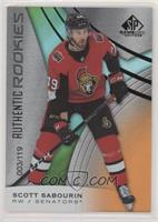 Authentic Rookies - Scott Sabourin #/119