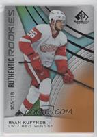 Authentic Rookies - Ryan Kuffner #/118