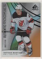 Authentic Rookies - Nathan Bastian #/116