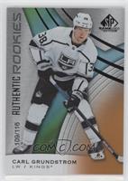 Authentic Rookies - Carl Grundstrom #/116