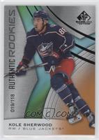 Authentic Rookies - Kole Sherwood #/118