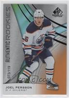 Authentic Rookies - Joel Persson #/119