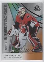 Authentic Rookies - Joey Daccord #/115