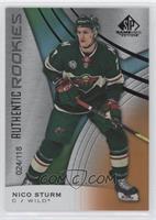 Authentic Rookies - Nico Sturm #/118