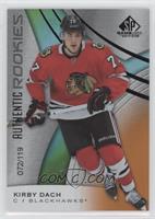 Authentic Rookies - Kirby Dach #/119