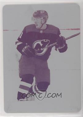 2019-20 Upper Deck SP Game Used - [Base] - Printing Plate Magenta #112 - Authentic Rookies - Brandon Gignac /1