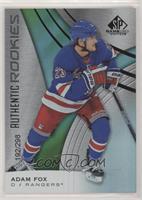 Authentic Rookies - Adam Fox #/298