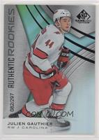 Authentic Rookies - Julien Gauthier #/297