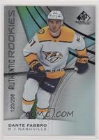 Authentic Rookies - Dante Fabbro #/298