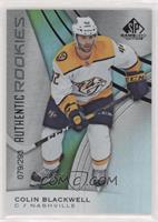Authentic Rookies - Colin Blackwell #/293