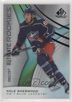 Authentic Rookies - Kole Sherwood #/297